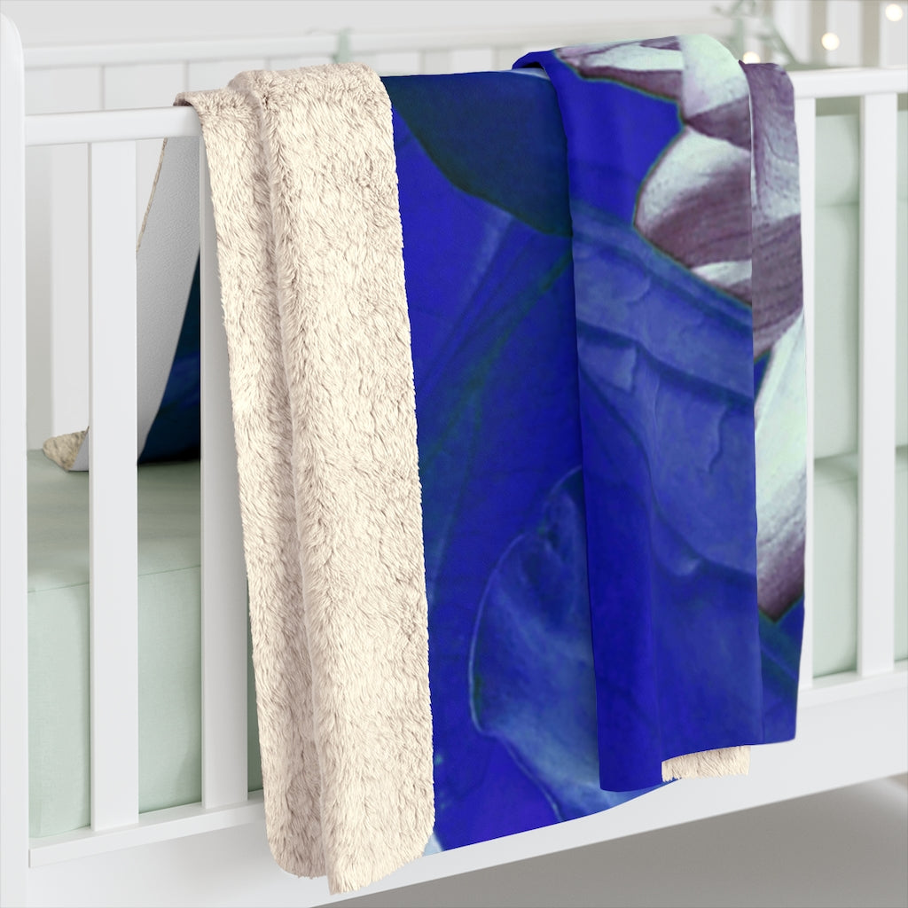 Original Art Fleece Blanket by Linda Goodman