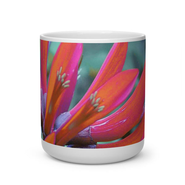 Original Art Heart Shape Mug by Linda Goodman