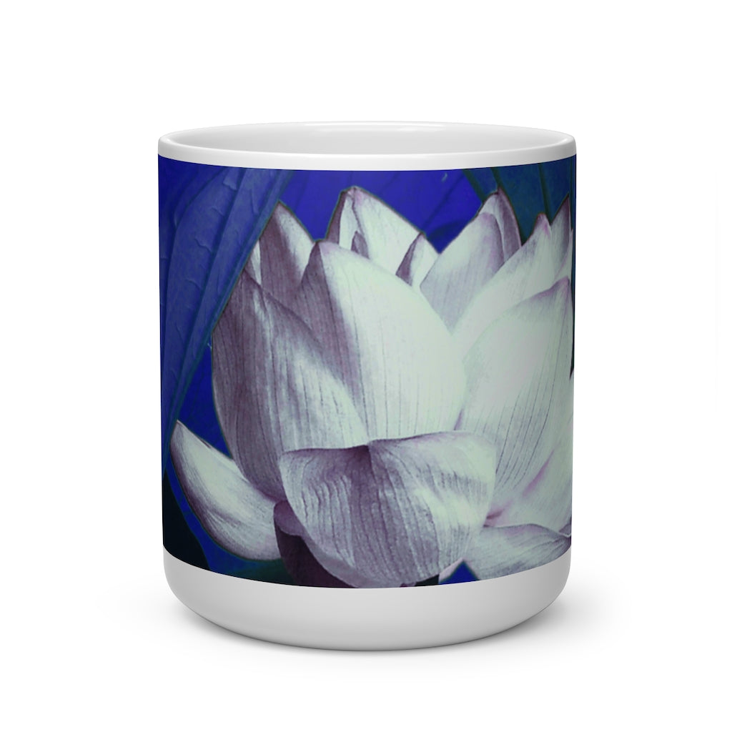 Original Art Heart Shape Mug by Linda Goodman