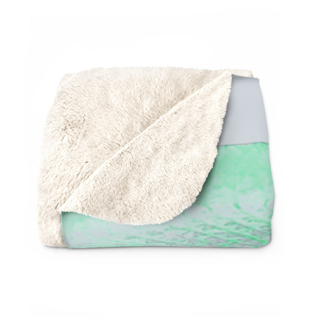Original Art Fleece Blanket by Linda Goodman
