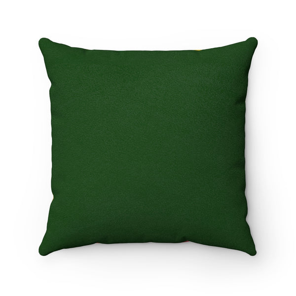 Original Art Faux Suede Square Cushion Cover (only) by Linda Goodman