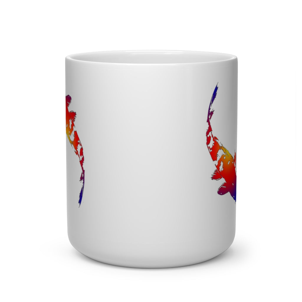 Original Art Heart Shape Mug by Linda Goodman