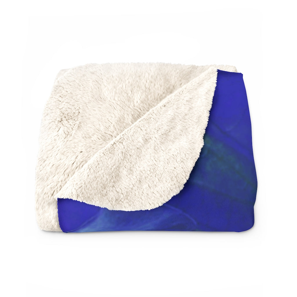 Original Art Fleece Blanket by Linda Goodman