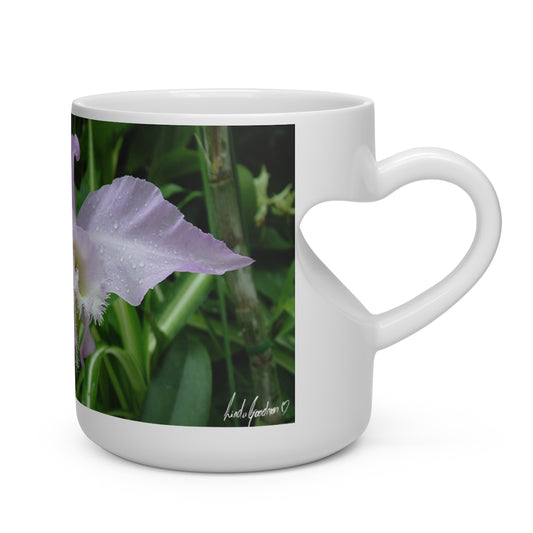 Original Art Heart Shape Mug by Linda Goodman