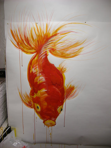 Original Painting - Fish